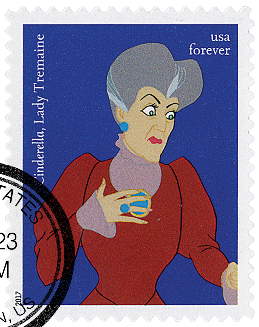 5213-22 - 2017 First-Class Forever Stamp - Disney Villains