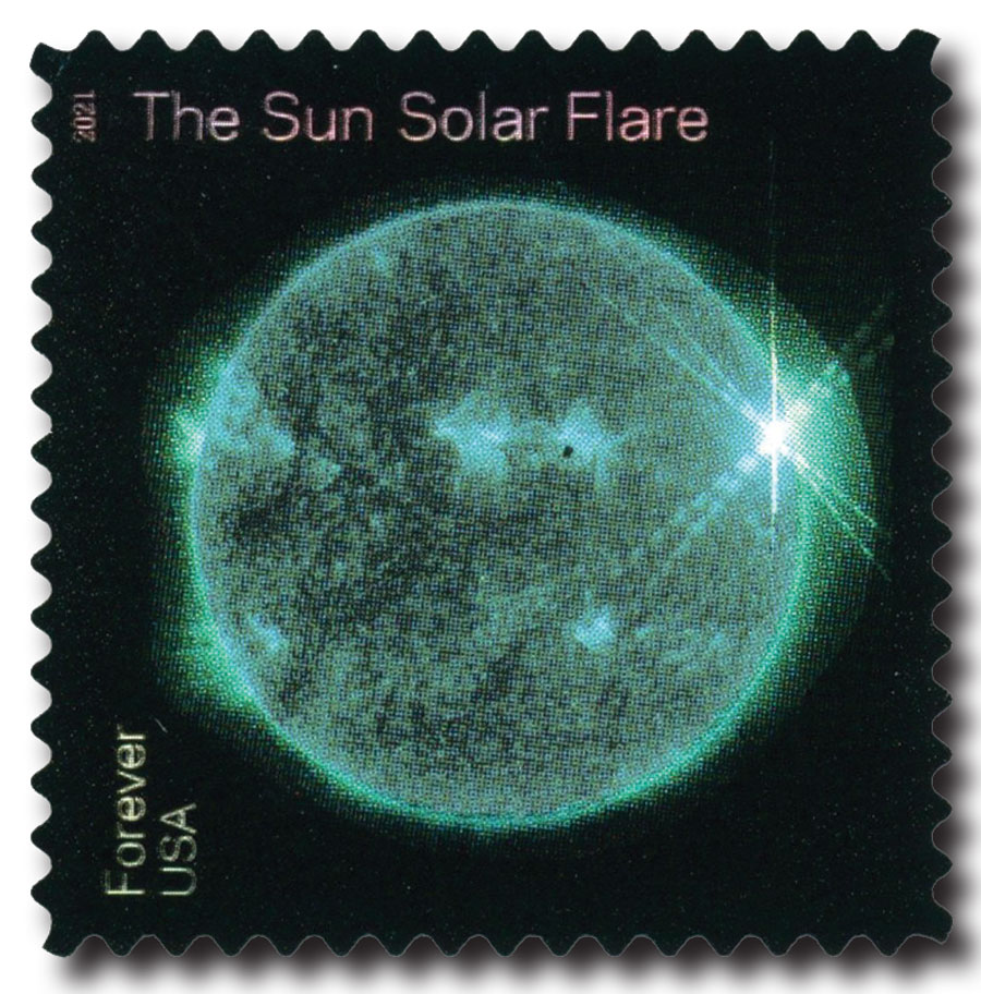 4893 - 2014 Global Forever Stamp - Sea Surface Temperatures - Mystic Stamp  Company