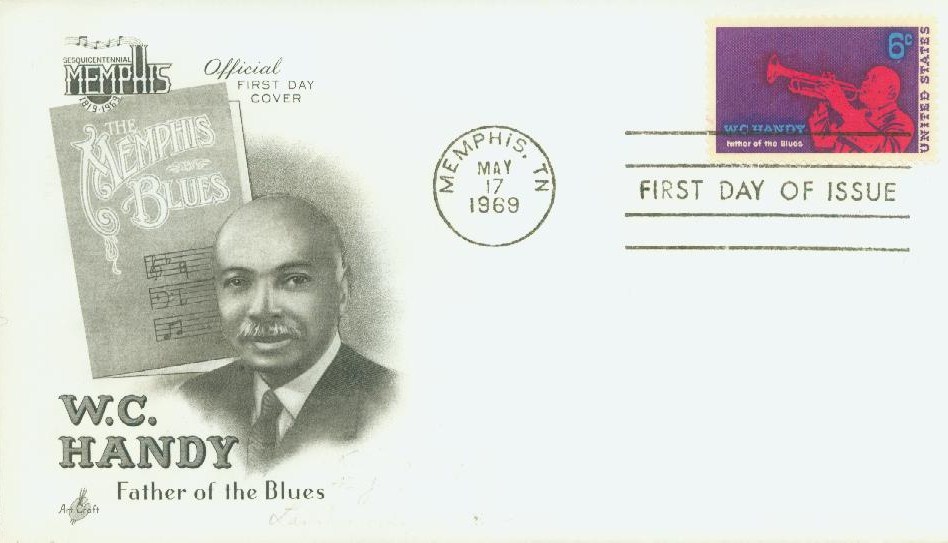 1969 6¢ W. C. Handy Classic First Day Cover