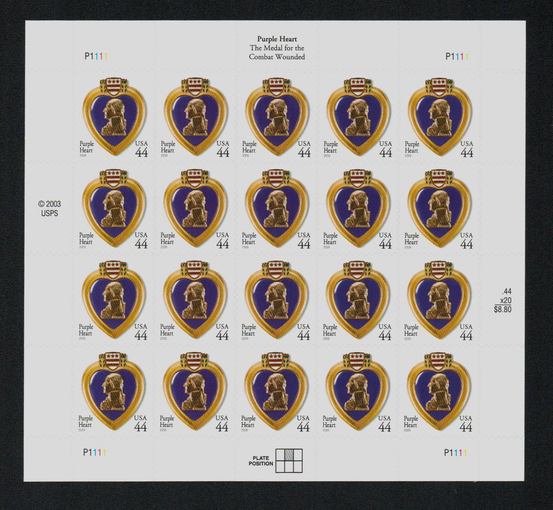 4032 - 2006 39c Purple Heart - Mystic Stamp Company