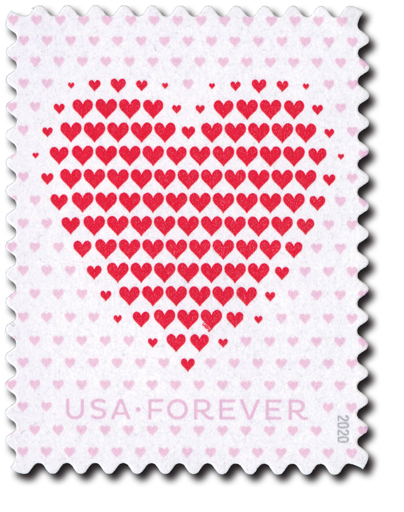 10 Sheets postage stamps forever Household Storage Stamp