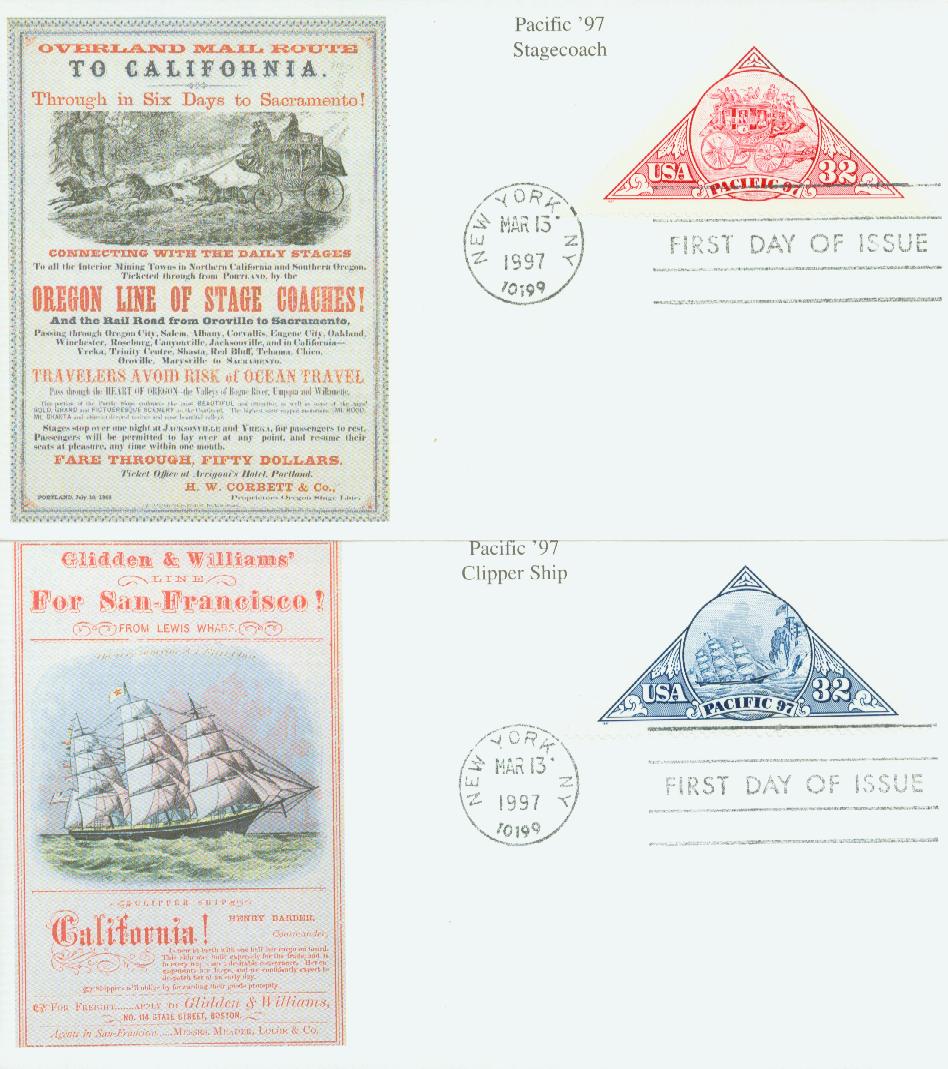 Monaco 1953-54 Ship Train Triangle Stamps Postage due Sc J40a-J41a MNH  A1685