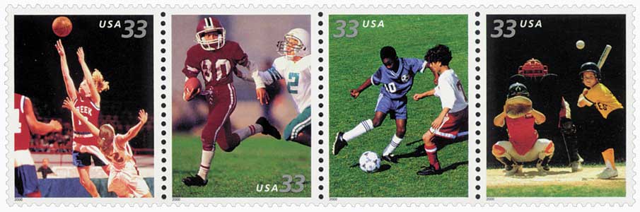 Collecting Sports Related Postage Stamps