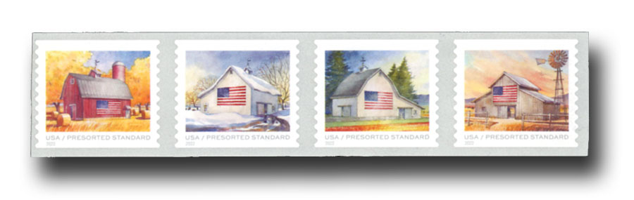  USPS Forever Postage Stamps Flags 100 Count (Seasons) : Office  Products