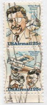 Wiley Post Postage Stamps — Little Postage House