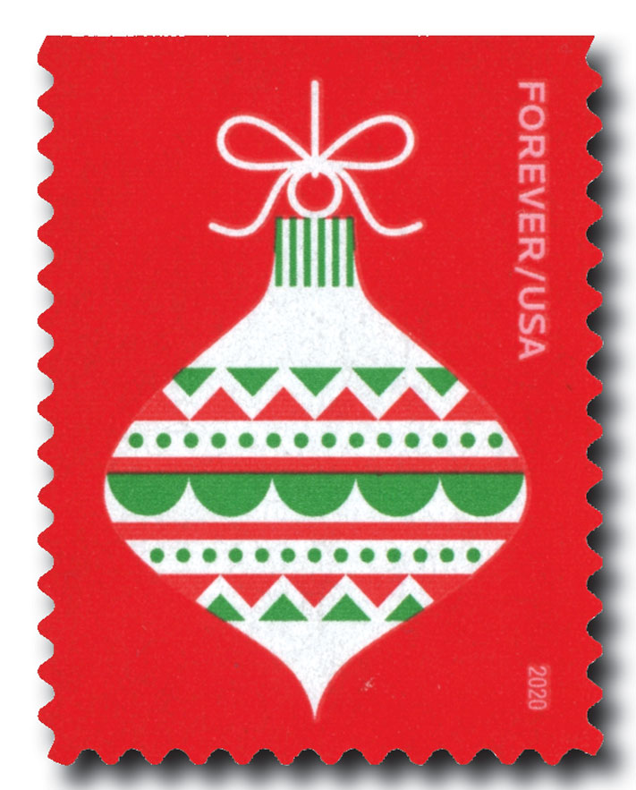 5644 - 2021 First-Class Forever Stamps - Christmas: Santa Claus on Roof -  Mystic Stamp Company