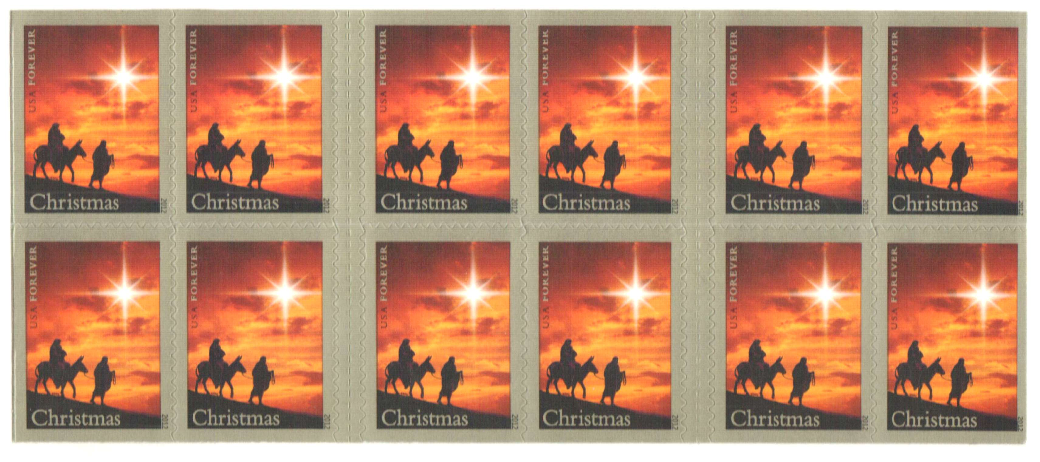 4711a - 2012 45c Holy Family - Mystic Stamp Company