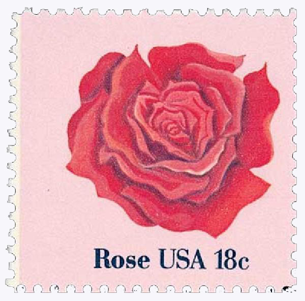 1981 Flowers Rose, Camellia, Dahlia, Lily Block of 4 18c Postage Stamp –  Vegas Stamps & Hobbies