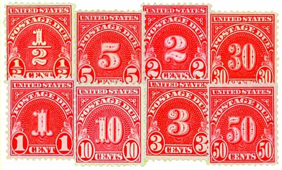 2877-93 - 1994 G-rate Series, set of 17 stamps - Mystic Stamp Company