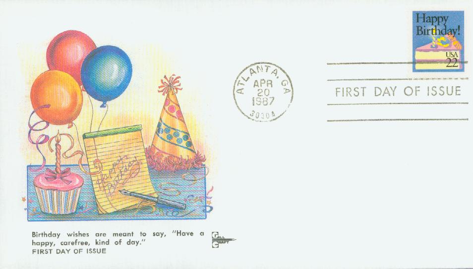 4079 - 2006 39c Happy Birthday - Mystic Stamp Company