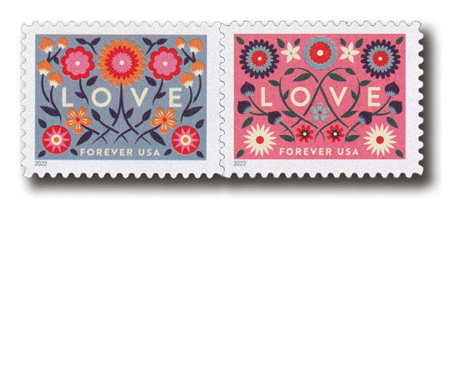 Romance blooms on new Love Forever stamps - Newsroom 