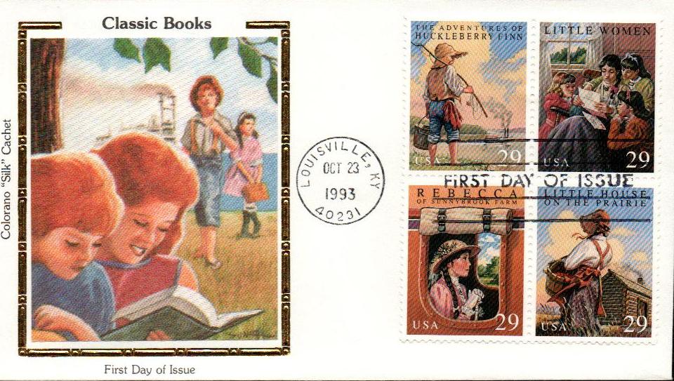 2785-88 - 1993 29c Classic Books - Mystic Stamp Company