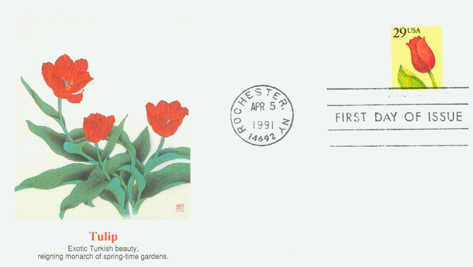 *FREE SHIP Singapore Flowers 1991 Flora Plant (stamp) MNH *Philanippon