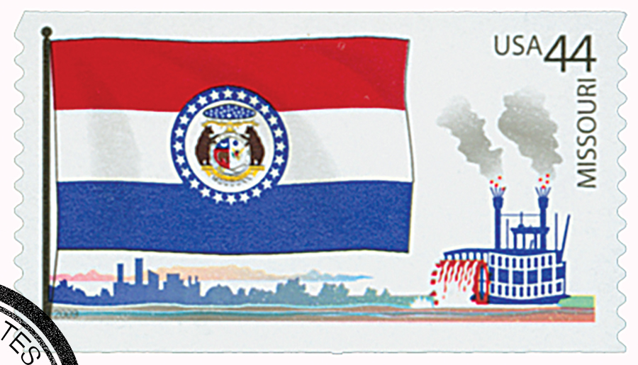 4296 - 2009 44c Flags of Our Nation: Maryland - Mystic Stamp Company