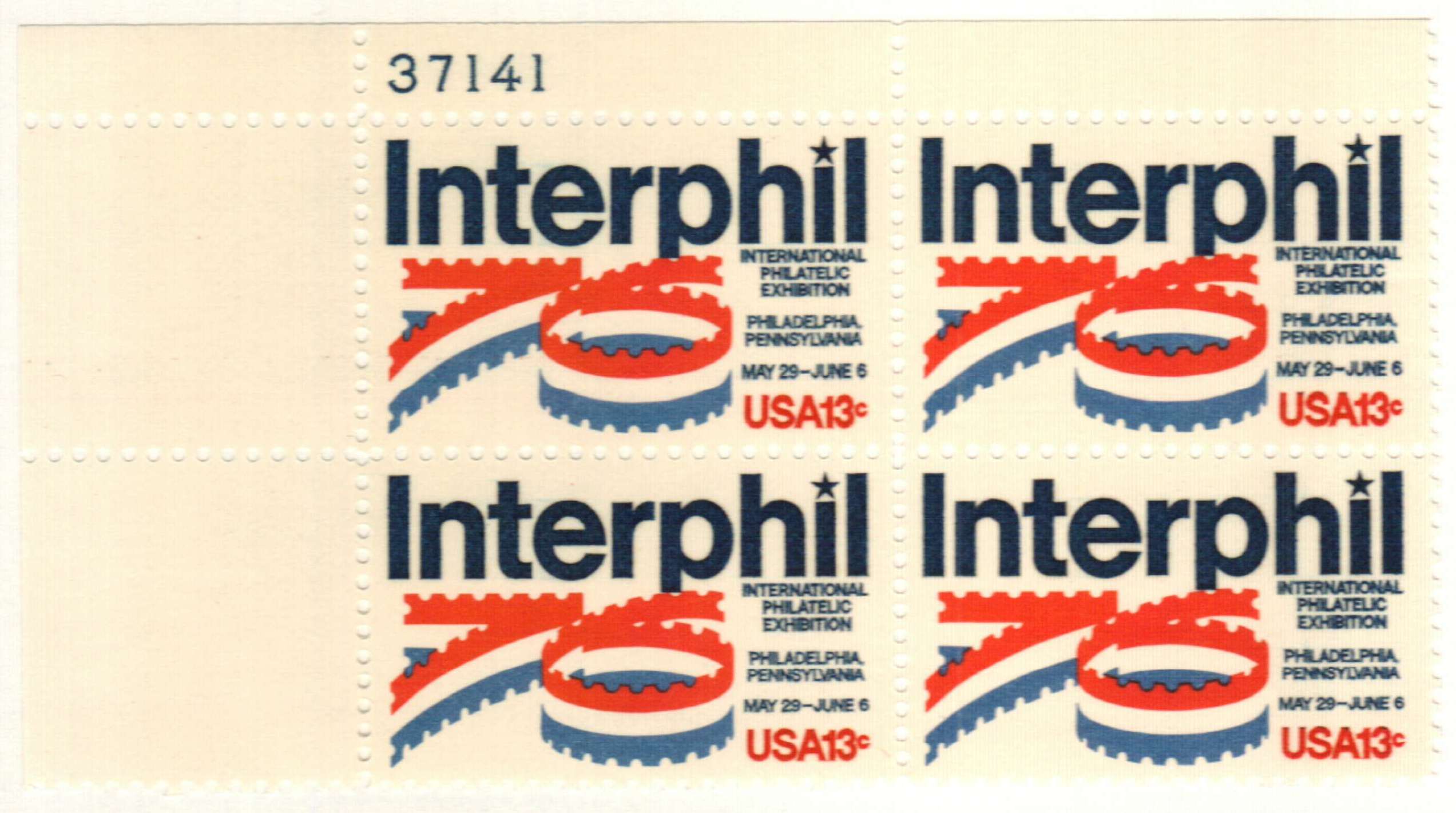 1632 - 1976 13c Interphil '76 - Mystic Stamp Company