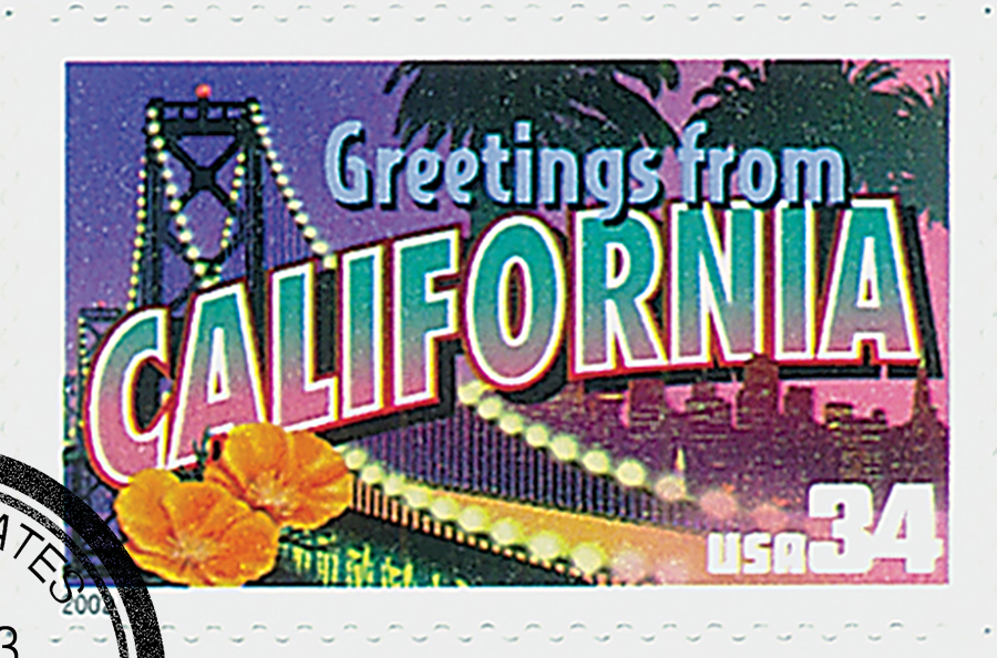 CALIFORNIA STAMPS — Buen Dia