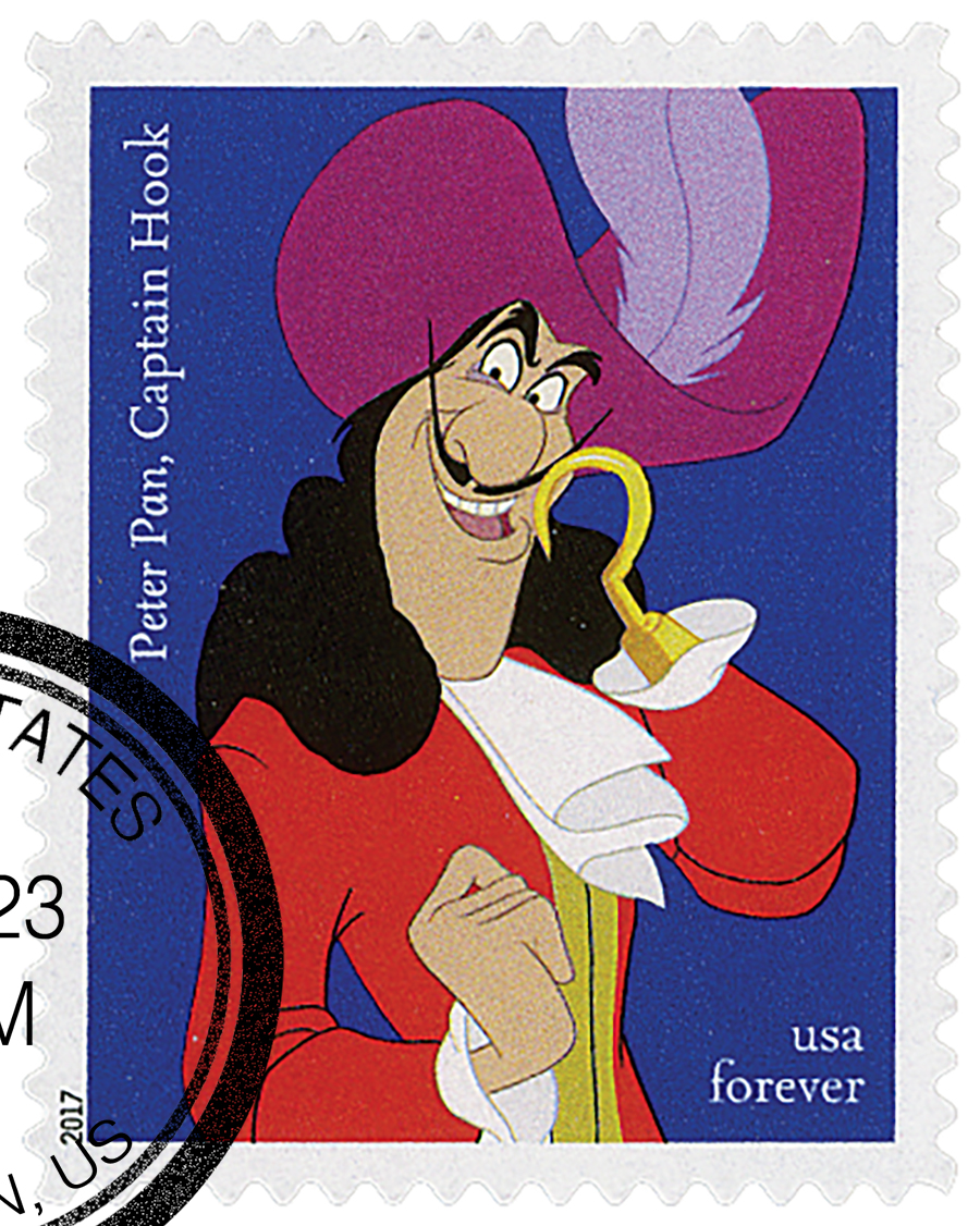 5213-22 - 2017 First-Class Forever Stamp - Disney Villains