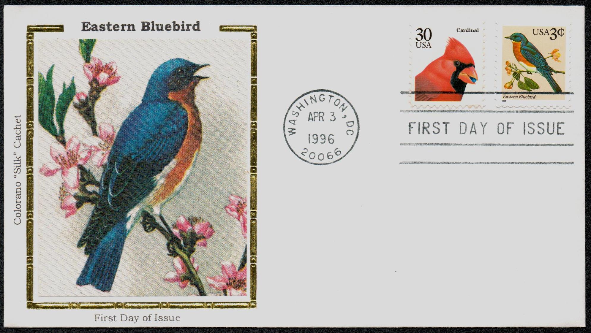 TWENTY 3c Eastern Bluebird Stamps Unused US Postage Stamps Nature Boho  Weddings Bird Lovers Birds and Flowers Stamps for Mailing 