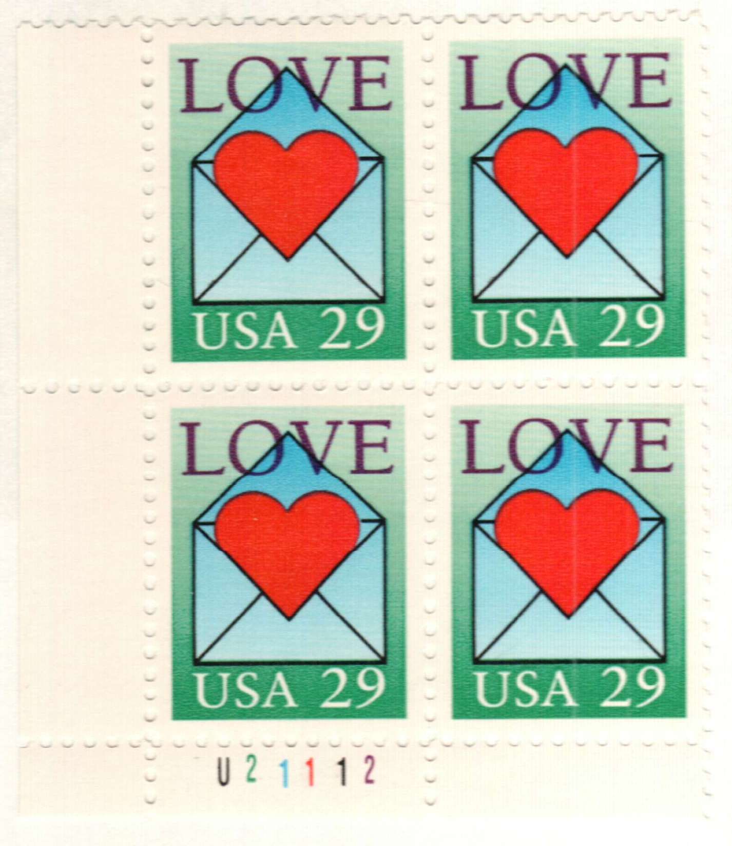 Heart Envelope Stamp Sticker – Belle & Union Co.