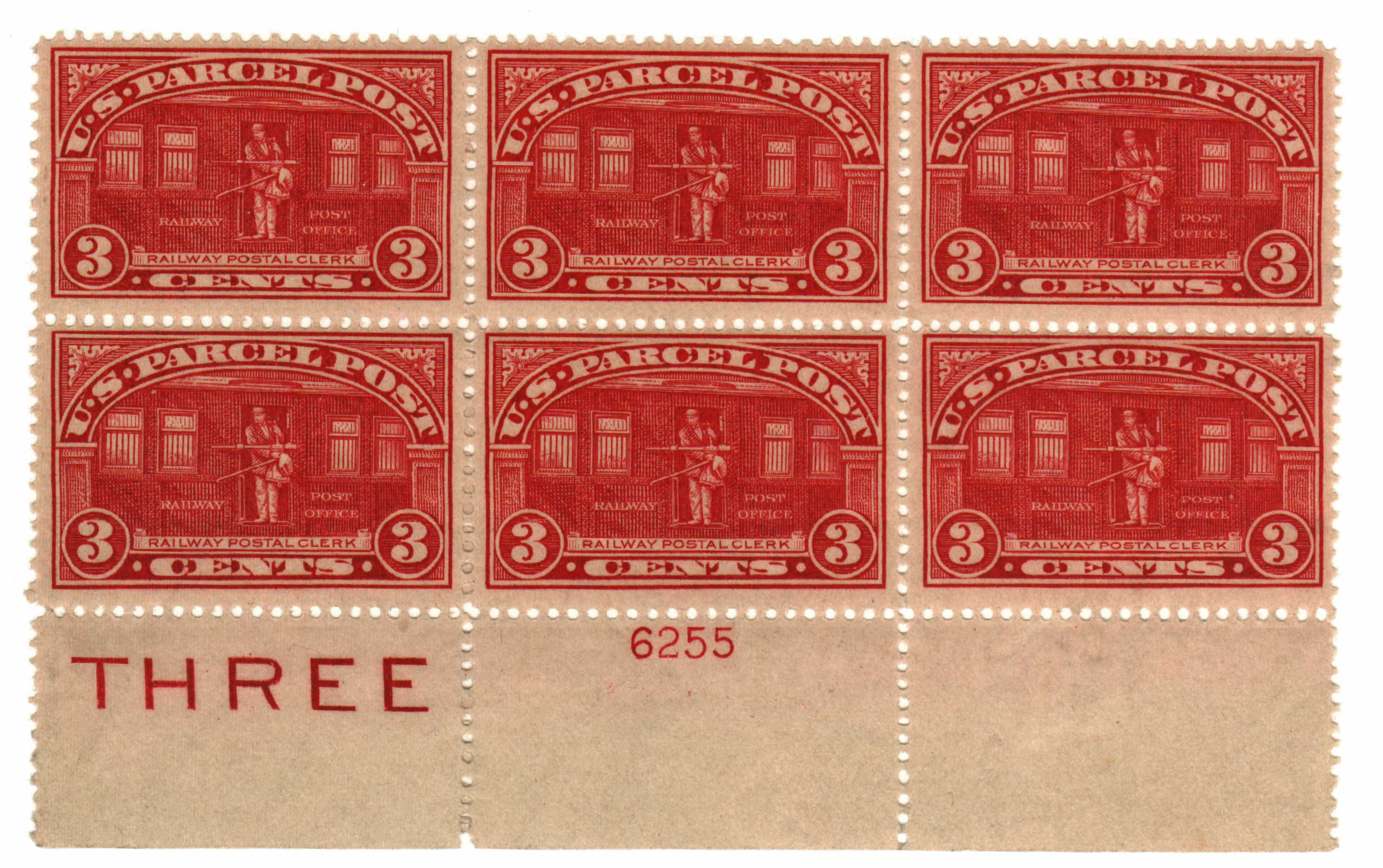 Travelstamps: 1912-13 US Stamp Scott # Q5 PARCEL POST MAIL TRAIN 5C Mint OG  HH