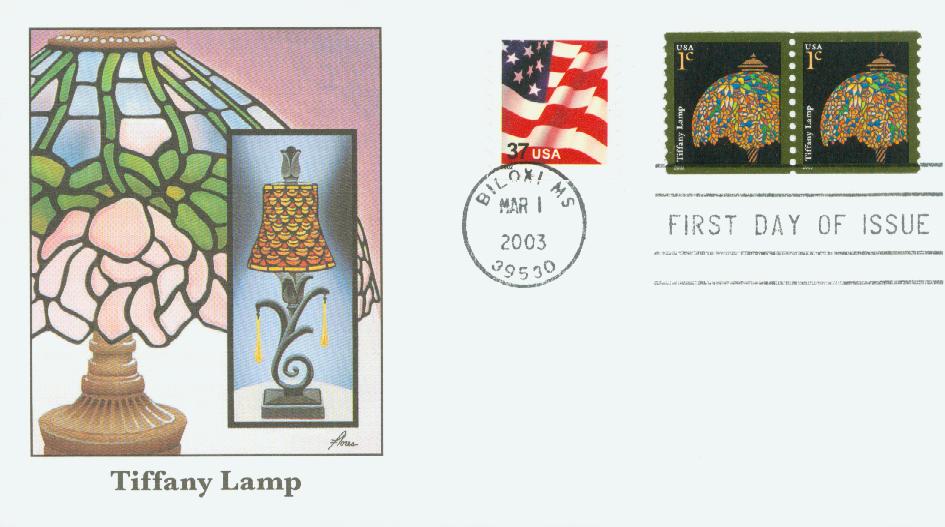 Tiffany Lamp Stamp