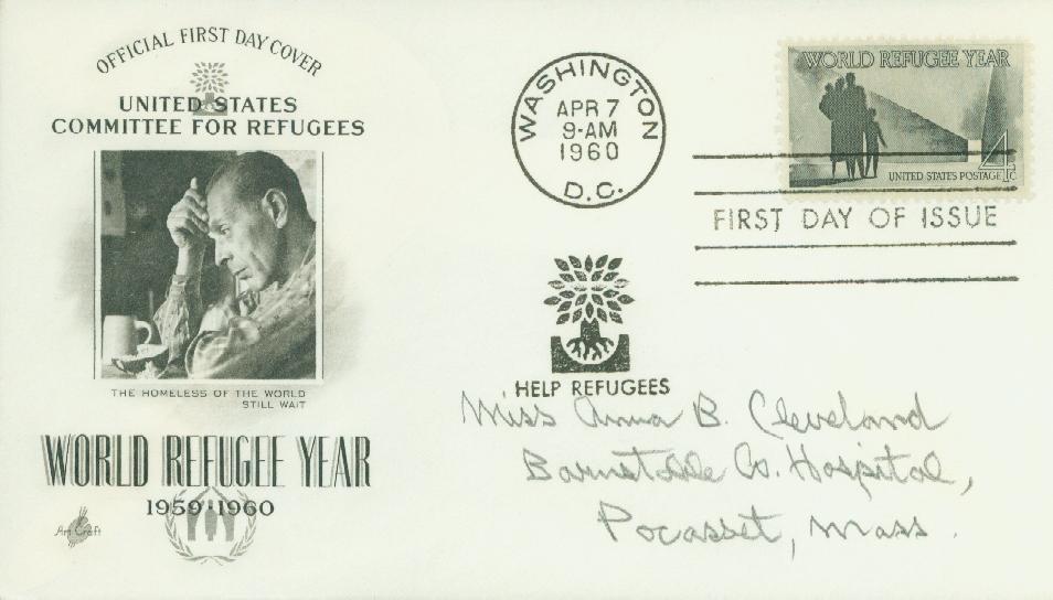 1149 - 1960 4c World Refugee Year - Mystic Stamp Company