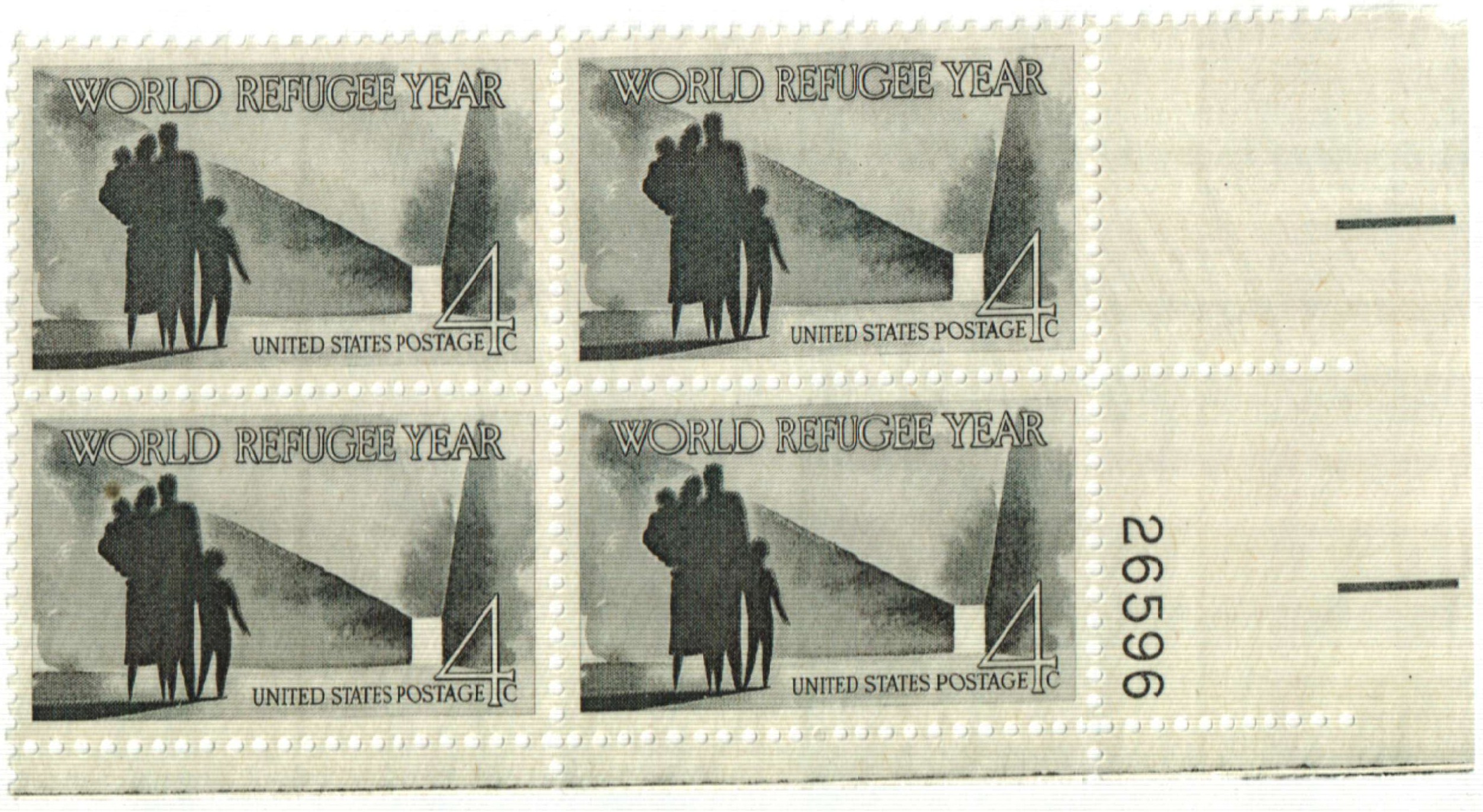 1149 - 1960 4c World Refugee Year - Mystic Stamp Company
