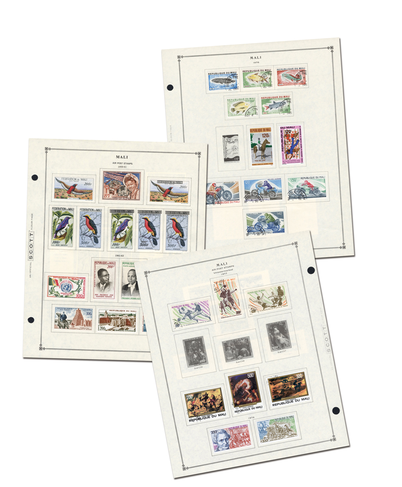 Stamp Collecting Supplies - Palo Albums