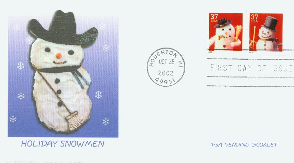 2009 44c Winter Holidays, Booklet of 20 Scott 4425-28 Mint F/VF NH