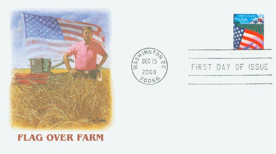 4641-44 - 2012 First-Class Forever Stamp - U.S. Flags: Equality, Justice,  Freedom and Liberty (Ashton Potter, booklet) - Mystic Stamp Company