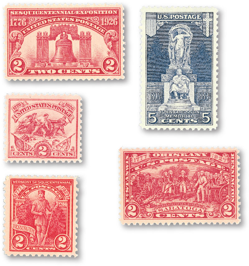 YS1926-27 - 1926-27 Commemorative Stamp Year Set - Mystic Stamp