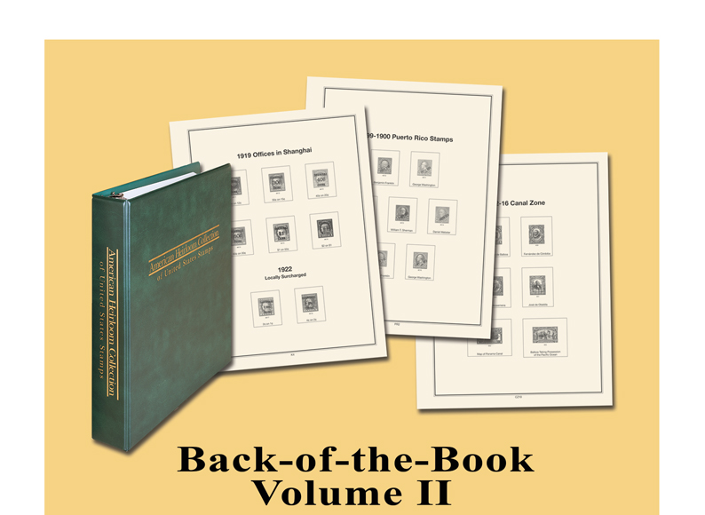 DS171 - Volume II, Mystic's American Heirloom Collection of United States  Back-of-the-Book Stamps - US Possessions - Mystic Stamp Company