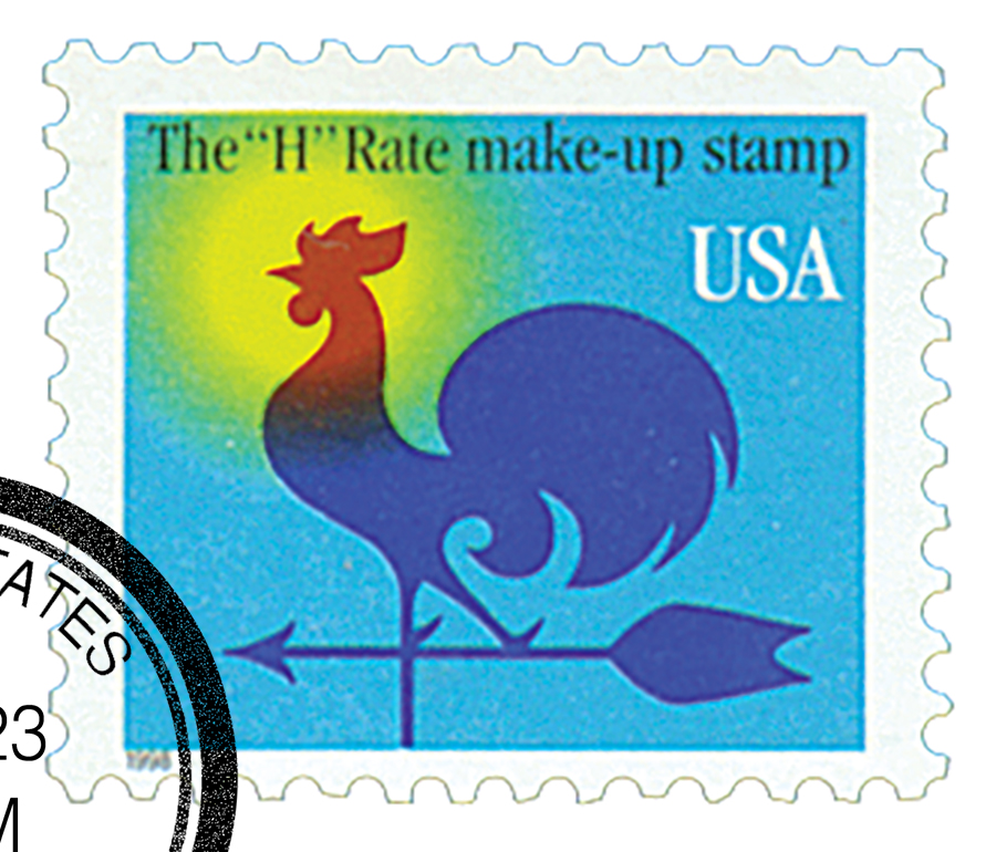 The H Rate Make up Stamp 