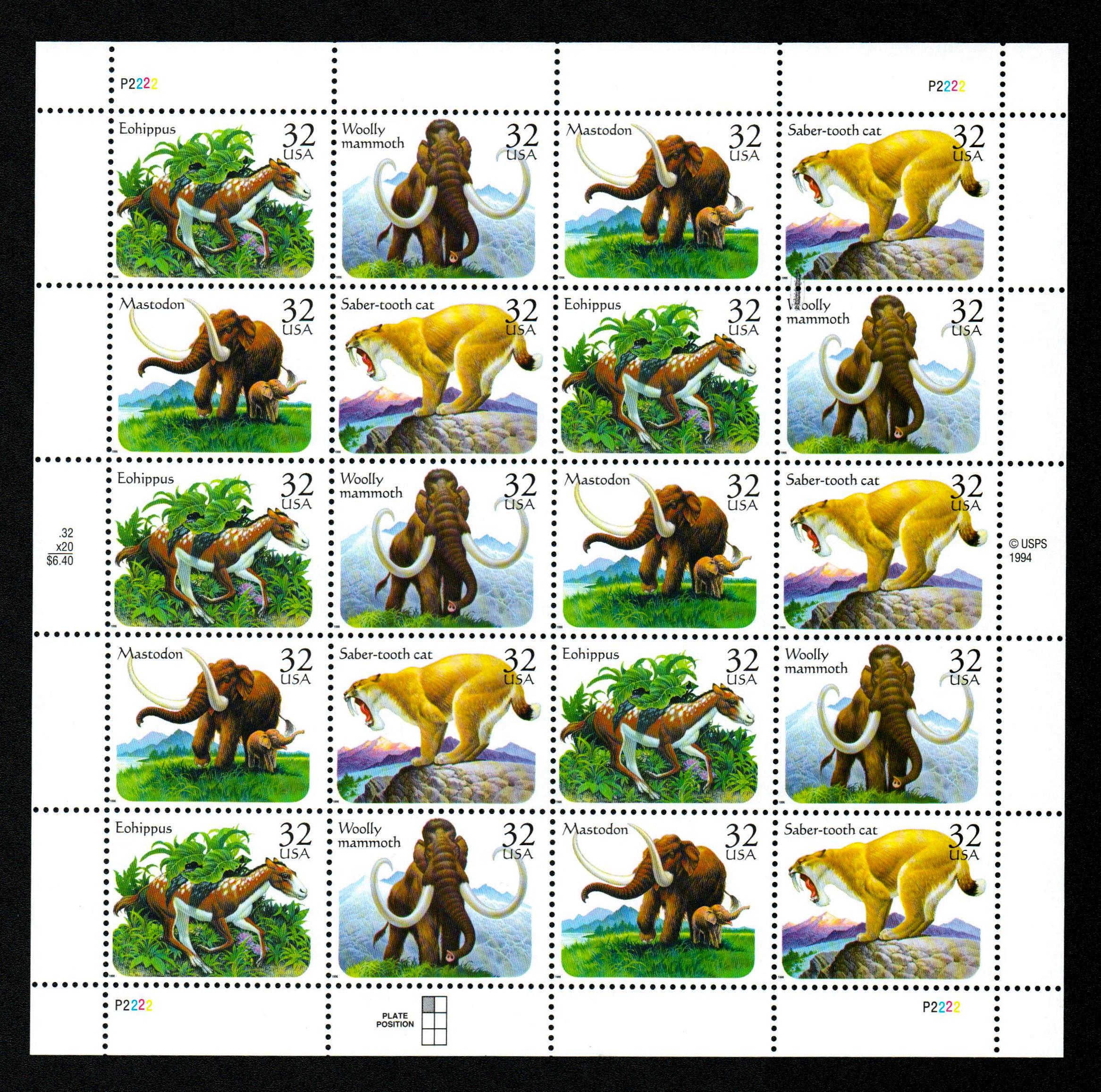 Animal Stamps, Set of 3 - Antiquaria