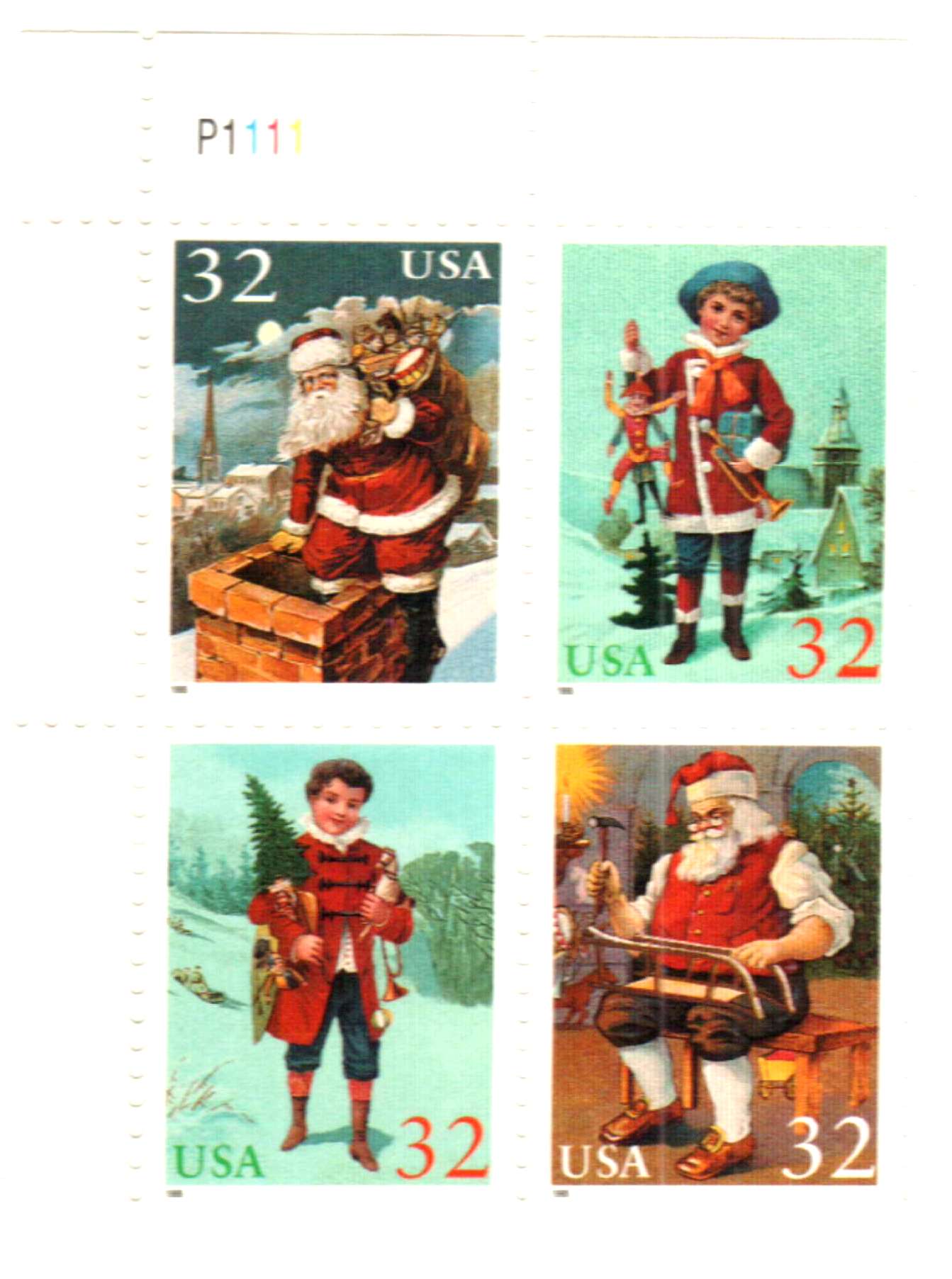 Christmas Magi Book of 20 - Stamps Scott 4945b  United States, General  Issue Stamp / HipStamp