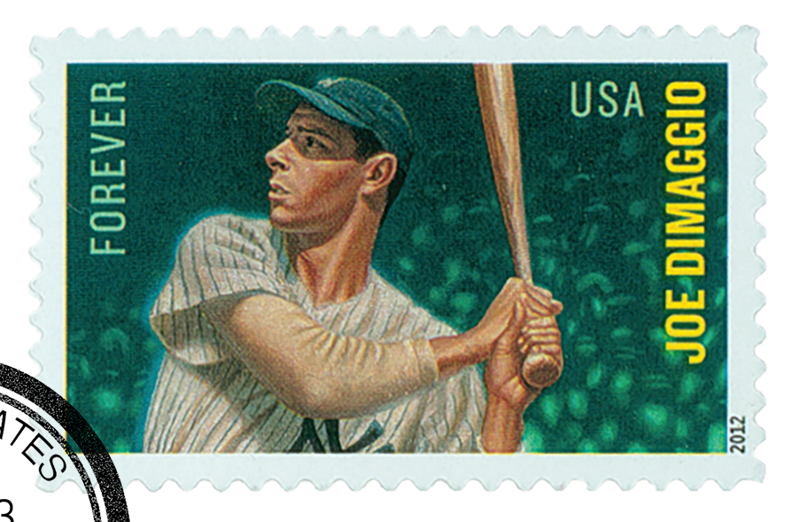 4697 - 2012 First-Class Forever Stamp - Major League Baseball All-Stars ...