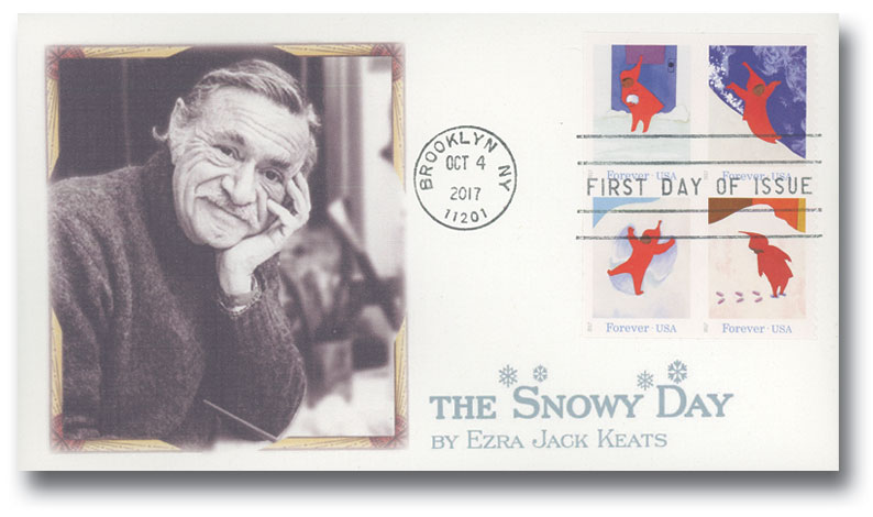 The Ezra Jack Keats Foundation - The Snowy Day Forever Stamps