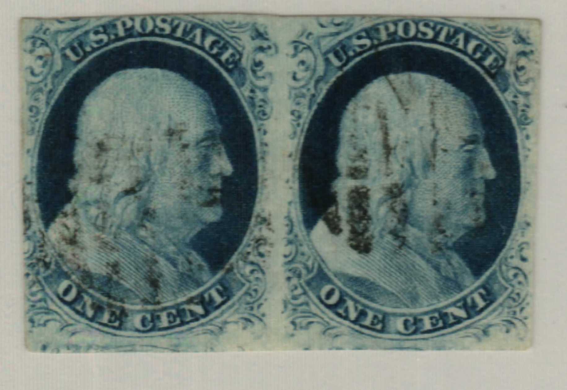 US Stamps #15 Imperf Used VF+ LOT #80015*