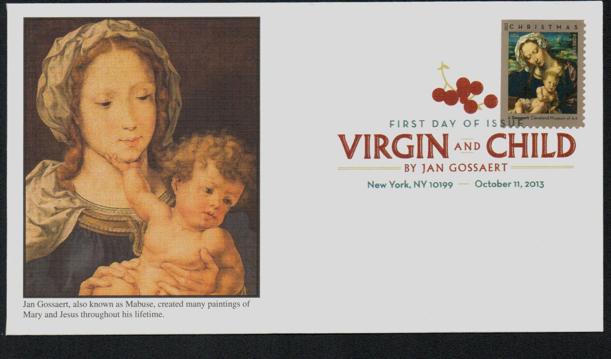 Virgin and Child' Painting Adorns New Forever Stamp - Newsroom