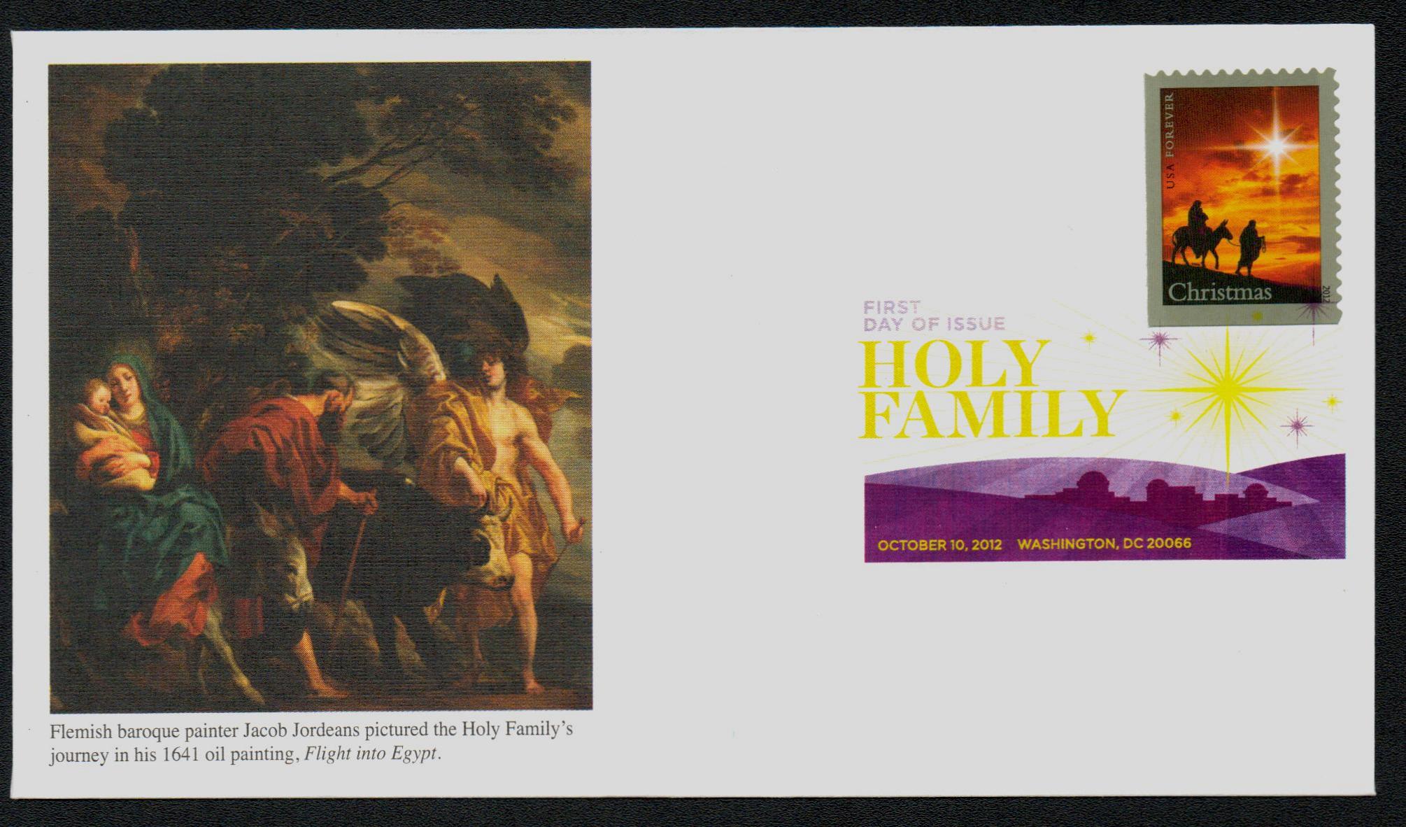 JDDWMFZ Nativity USPS Forever First Class Postage Stamp U.S. Holy Family  Holiday Christmas Sheets (80 Stamps) (4 Booklets of 20