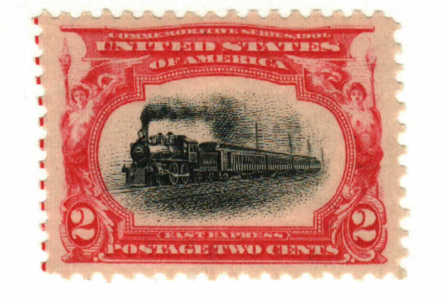 295 - 1901 2c Pan-American Exposition: Empire State Express