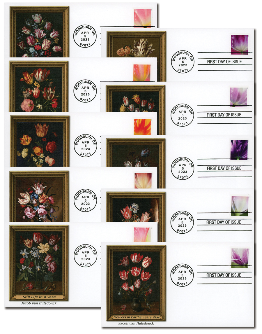 Tulips Forever 1st Class Postage Stamps –