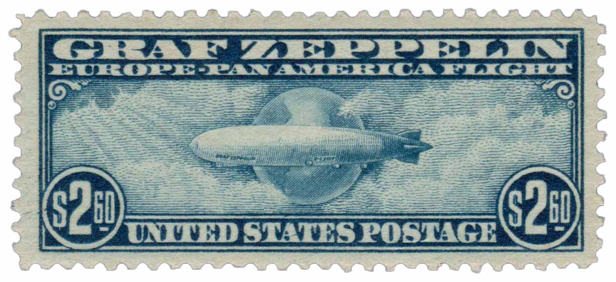 C13-15 - 1930 Graf Zeppelins, 3 stamps - Mystic Stamp Company