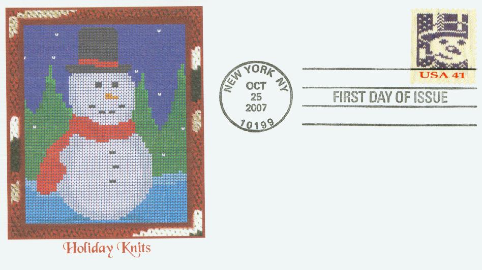 Three Booklets x 20 = 60 Of CHRISTMAS KNITS 41¢ US Postage Stamps. Sc  4211-4214