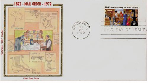 1468 - 1972 8c 100th Anniversary of Mail Order