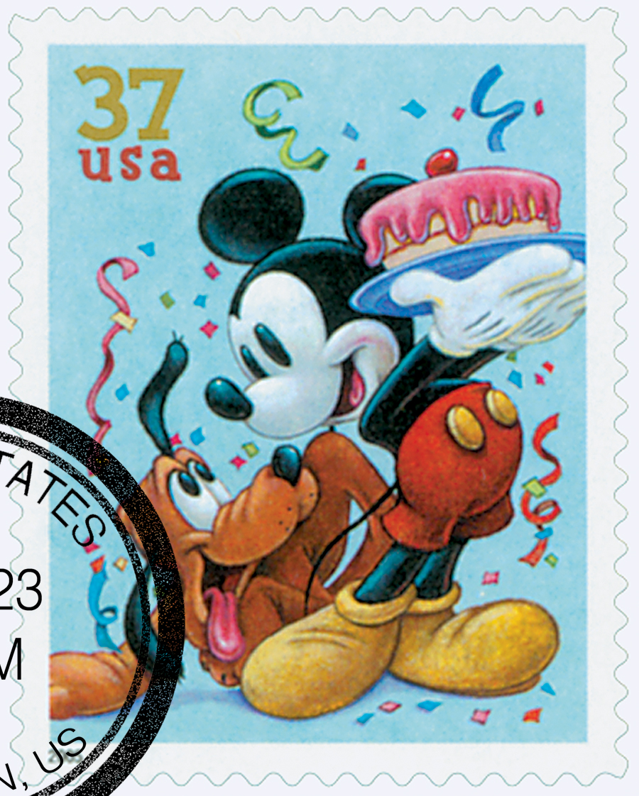 クラッシックウォルトディズニー Mickey Then and Now Vintage 1986 Walt Disney Evolution Of Mickey Mouse 