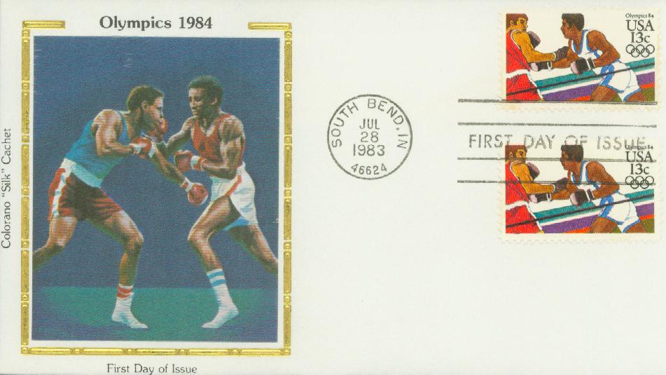 MDS216B - 1984 Disney's Los Angeles Summer Olympics, Mint Souvenir Sheet,  Anguilla - Mystic Stamp Company