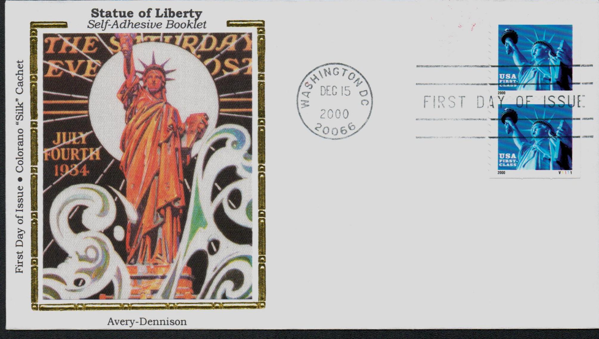 PNC5 34c Statue Liberty SA 7777 US 3477 MNH F-VF | United States, General  Issue Stamp