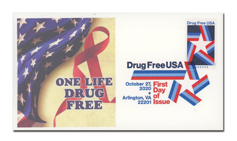 U.S. Postal Service Reveals New Drug Free USA Forever Stamp