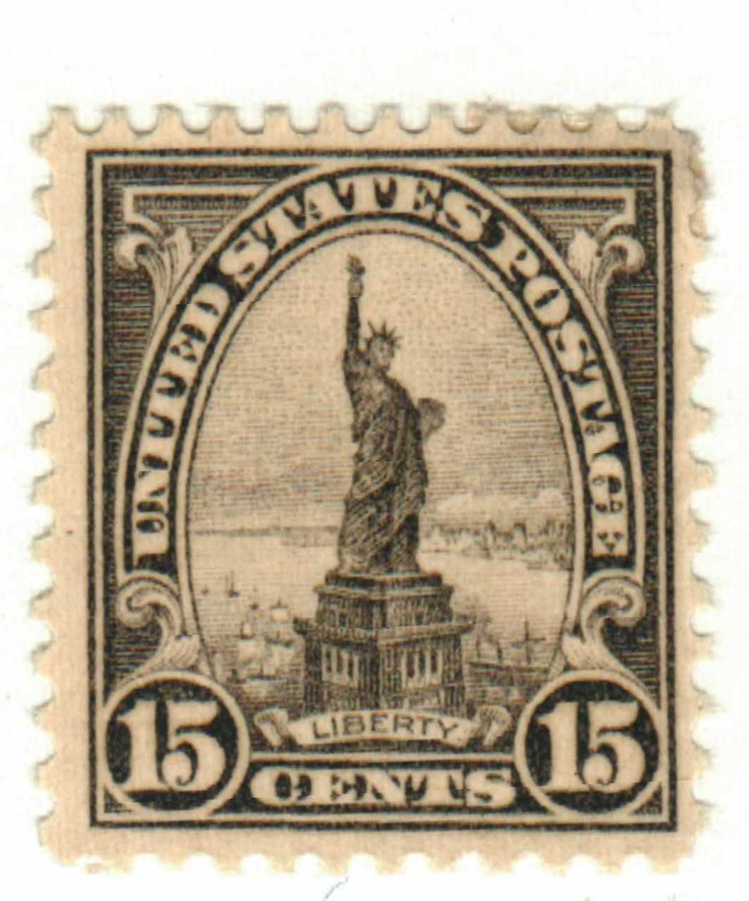 8 Cent Statue of Liberty Stamp Issued 1956 .. Vintage Unused US Postage  Stamp .. Pack of 10 